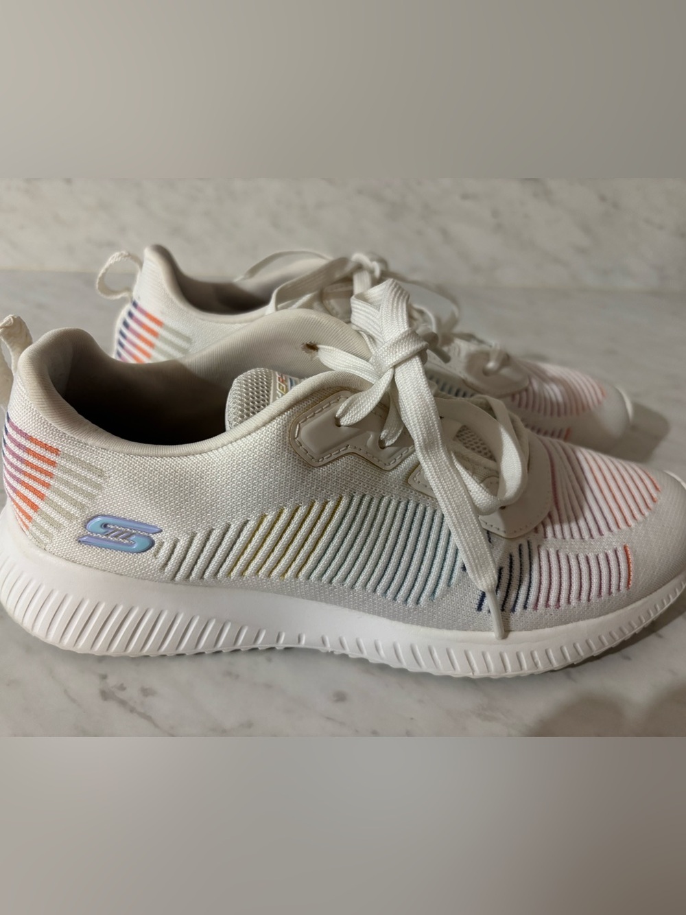 Sketchers BOBS Squad Retro Rainbow